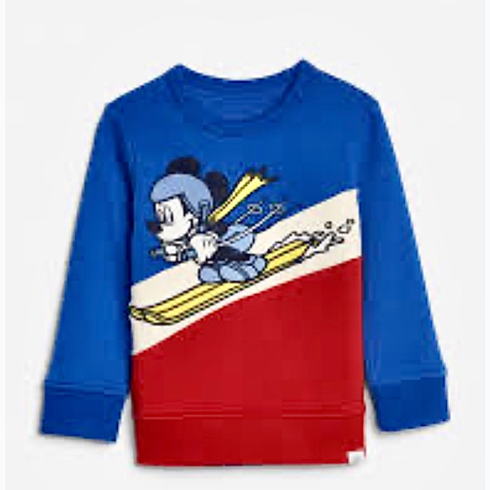 babyGap Disney Mickey Mouse Sweatshirt Size 3 Toddler